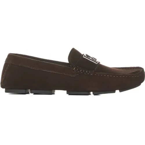 Classic Driver Flat Shoes , male, Sizes: 9 1/2 UK, 8 1/2 UK, 7 1/2 UK - Dolce & Gabbana - Modalova
