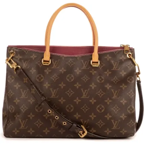 Pre-owned Canvas handbags , female, Sizes: ONE SIZE - Louis Vuitton Vintage - Modalova