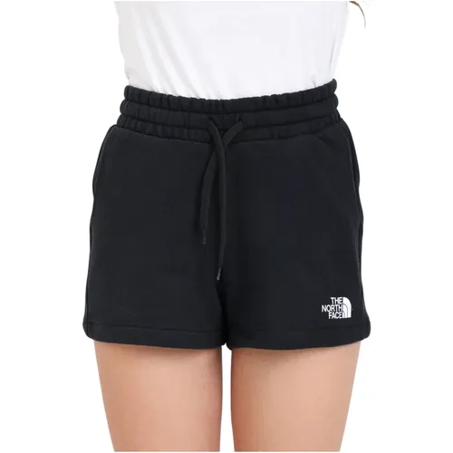 Schwarze Logo-Shorts im A-Linien-Stil , Damen, Größe: M - The North Face - Modalova