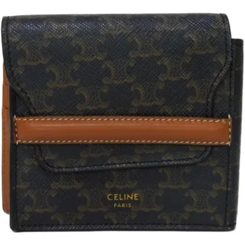 Pre-owned Leather wallets , female, Sizes: ONE SIZE - Celine Vintage - Modalova