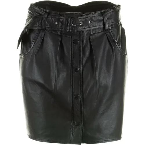 Leather Skirts , female, Sizes: S, XS, L - Arma - Modalova