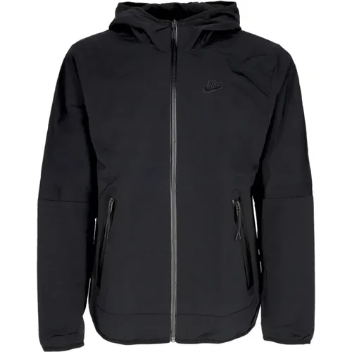 Tech Woven Windbreaker Hooded Jacket , male, Sizes: XL, M, L, XS, S - Nike - Modalova