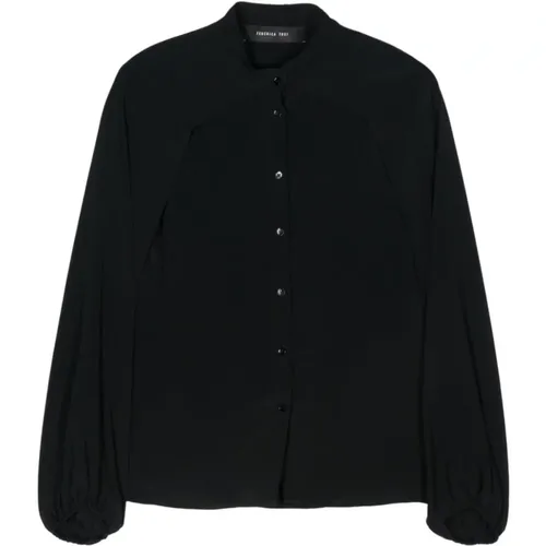 Schwarze Shirts für Frauen Aw24 - Federica Tosi - Modalova