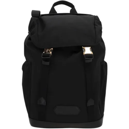 Nylon Leather Backpack , male, Sizes: ONE SIZE - Tom Ford - Modalova