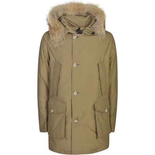 Coats for Men , male, Sizes: L, XL, M - Woolrich - Modalova