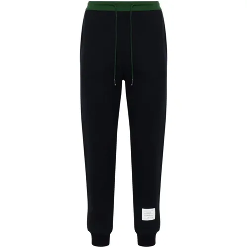 Track Trousers with Fleece Lining , male, Sizes: 2XL, S, XL, L, M - Thom Browne - Modalova