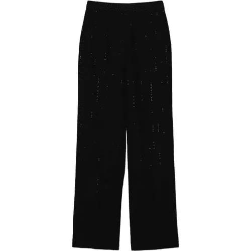 Schwarze Palazzo Hose Twinset - Twinset - Modalova