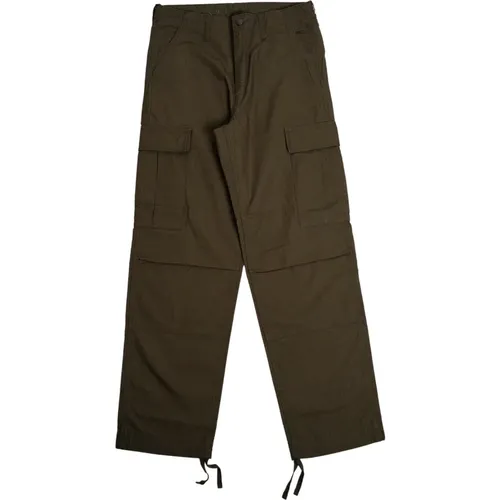 Cotton Cargo Pants , male, Sizes: W31, W33, W26, W27, W36, W34, W30, W32 - Carhartt WIP - Modalova
