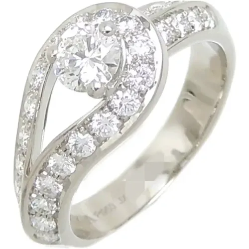 Pre-owned Platinum rings , female, Sizes: ONE SIZE - Van Cleef & Arpels Pre-owned - Modalova