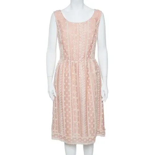 Pre-owned Silk dresses , female, Sizes: XL - Oscar De La Renta Pre-owned - Modalova