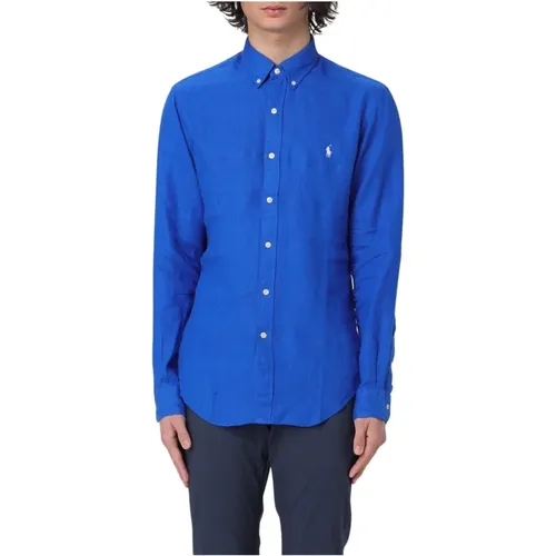 Linen Shirt , male, Sizes: M, XL - Polo Ralph Lauren - Modalova