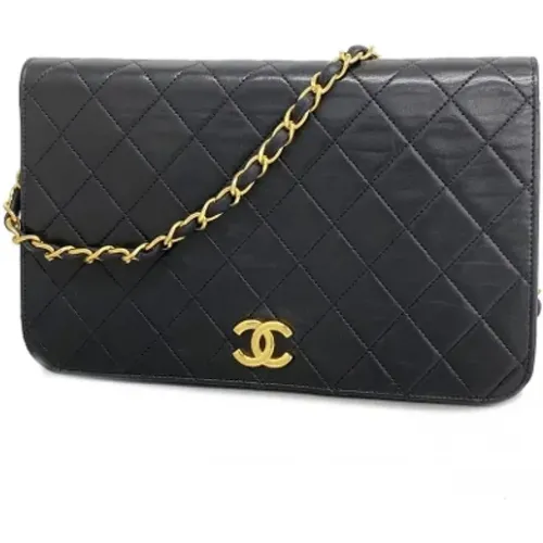 Pre-owned Leather chanel-bags , female, Sizes: ONE SIZE - Chanel Vintage - Modalova