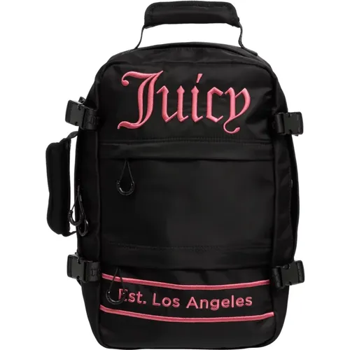 Minimalist Backpack with Buckle and Zip , female, Sizes: ONE SIZE - Juicy Couture - Modalova