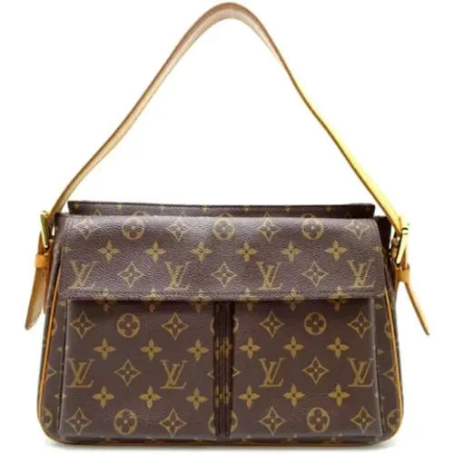 Pre-owned Canvas shoulder-bags , female, Sizes: ONE SIZE - Louis Vuitton Vintage - Modalova