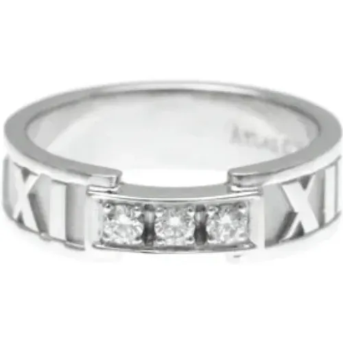 Pre-owned White Gold rings , female, Sizes: ONE SIZE - Tiffany & Co. Pre-owned - Modalova