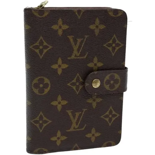 Pre-owned Canvas wallets , female, Sizes: ONE SIZE - Louis Vuitton Vintage - Modalova