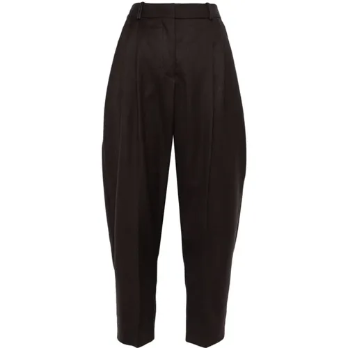 Ikonoische Falten Flanellhose - Stella Mccartney - Modalova