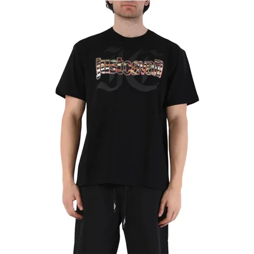 T-Shirts , male, Sizes: 2XL, L, XL, M - Just Cavalli - Modalova