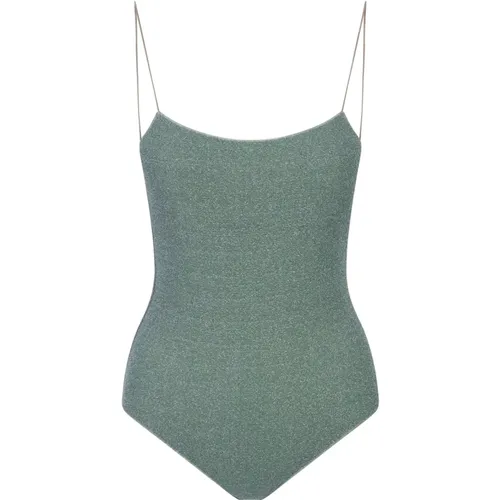 Lurex One-Piece Swimsuit , female, Sizes: L, S - Oseree - Modalova