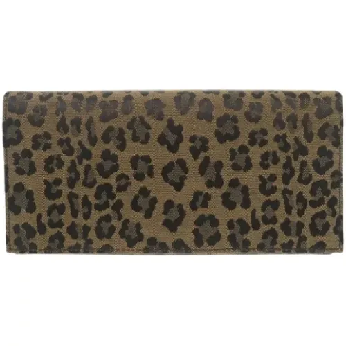 Pre-owned Canvas wallets , female, Sizes: ONE SIZE - Fendi Vintage - Modalova