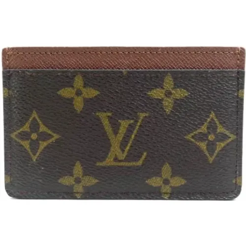 Pre-owned Canvas wallets , female, Sizes: ONE SIZE - Louis Vuitton Vintage - Modalova