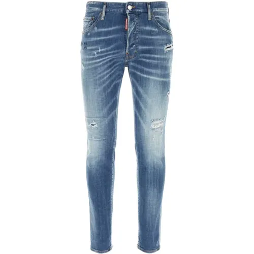Stretch Denim Slim-Fit Jeans - Dsquared2 - Modalova