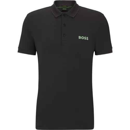 Slim Fit Polo Shirt , Herren, Größe: L - Boss - Modalova