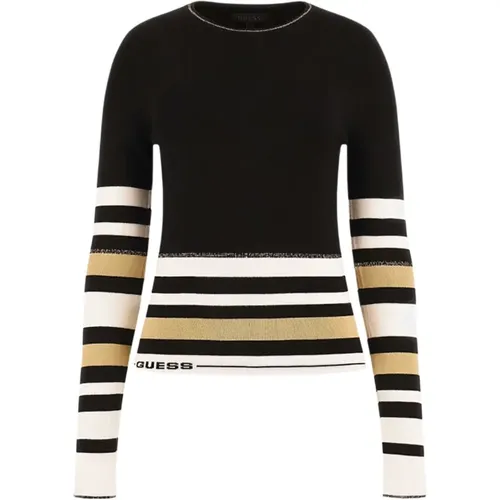 Striped Sweater , female, Sizes: M - Guess - Modalova