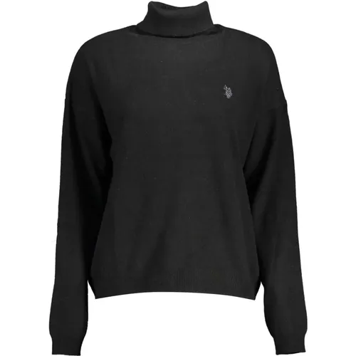 Rollkragenpullover , Damen, Größe: L - U.S. Polo Assn. - Modalova