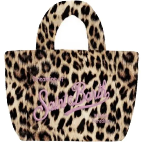 Leoparden Pelz Tasche - MC2 Saint Barth - Modalova