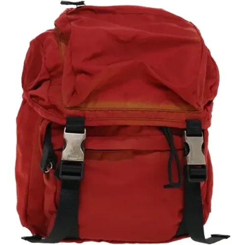 Pre-owned Fabric backpacks , male, Sizes: ONE SIZE - Prada Vintage - Modalova