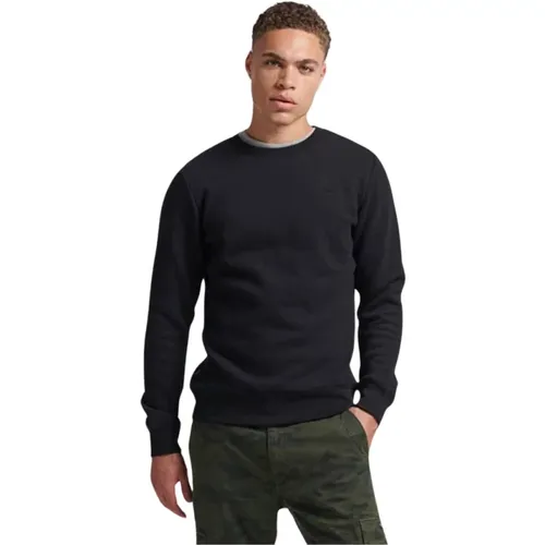 Hoodless Sweatshirt , male, Sizes: XL - Superdry - Modalova