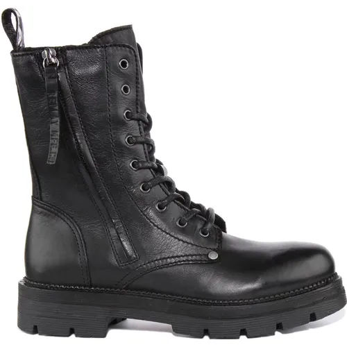 Stylish Biker Boots Women , female, Sizes: 6 UK, 7 UK, 3 UK, 4 UK - Replay - Modalova