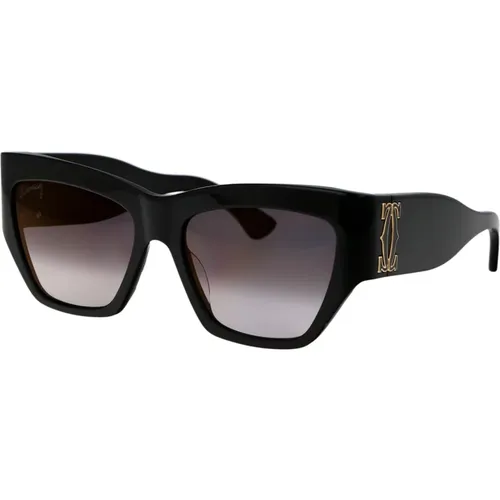Stylish Sunglasses Ct0435S , female, Sizes: 55 MM - Cartier - Modalova
