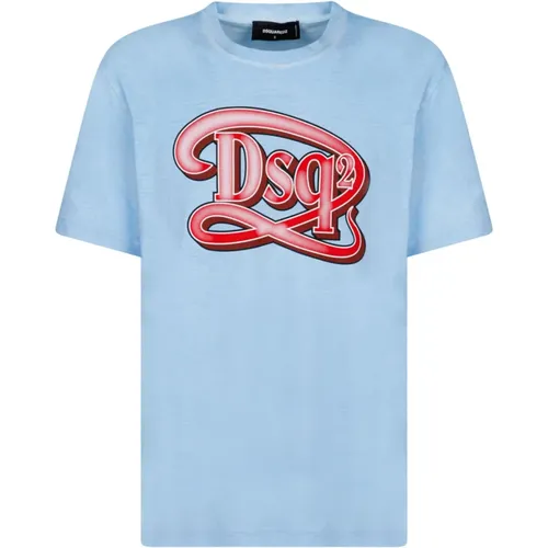 T-shirts and Polos , male, Sizes: 2XL, XL, L, M - Dsquared2 - Modalova