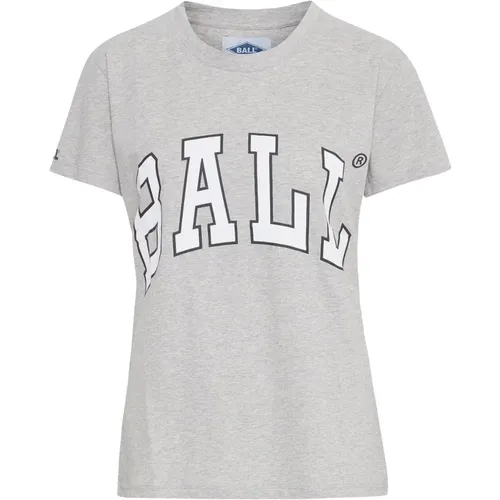 R. David Damen T-Shirt Top , Damen, Größe: S - Ball - Modalova