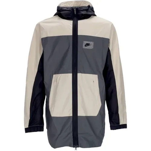 Convertible Windbreaker Jacket Iron Grey , male, Sizes: XL, M, XS, S, L - Nike - Modalova