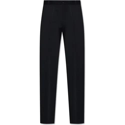 Wool trousers , male, Sizes: L, M, XL - Dolce & Gabbana - Modalova