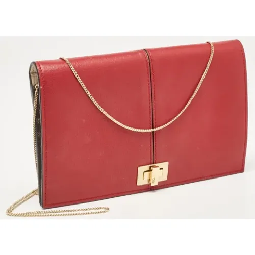 Pre-owned Canvas clutches , female, Sizes: ONE SIZE - Fendi Vintage - Modalova