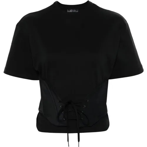 Corset Style T-shirt , female, Sizes: M - Mugler - Modalova
