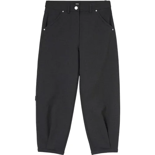 Cargo Graue Hose aus Punto-Stoff , Damen, Größe: 2XS - pinko - Modalova