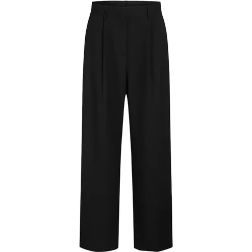 Elegant Trousers with Classic Finish , female, Sizes: L, S, XL, M, 2XL, XS - Heartmade - Modalova