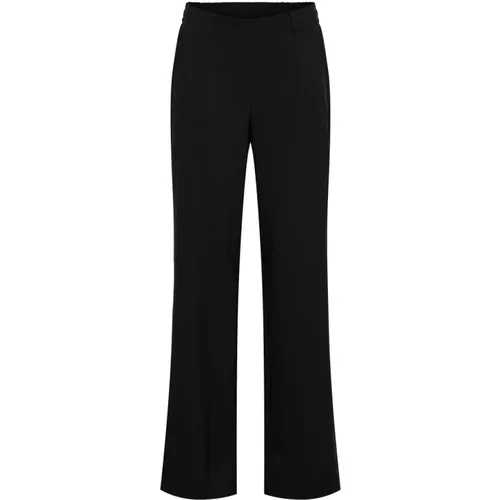 Camila Comfort Schwarze Hose , Damen, Größe: L - &Co Woman - Modalova