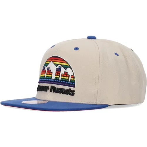 Denver Nuggets Snapback Kappe - Mitchell & Ness - Modalova