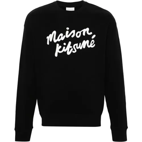 Sweatshirts Hoodies , Herren, Größe: M - Maison Kitsuné - Modalova