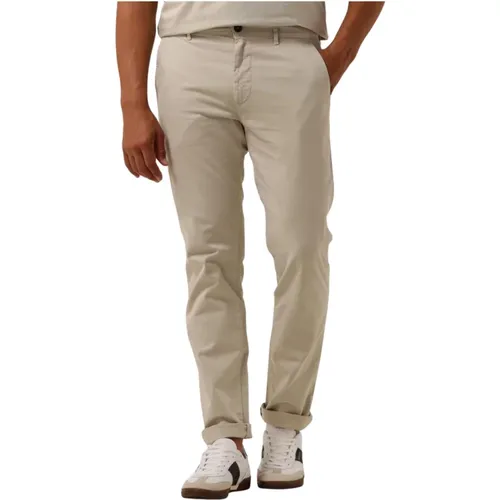 Sand Chino Slim Hose , Herren, Größe: W29 L32 - Boss Orange - Modalova