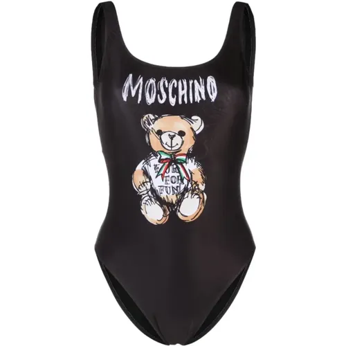 Teddy Bear Badeanzug , Damen, Größe: L - Moschino - Modalova