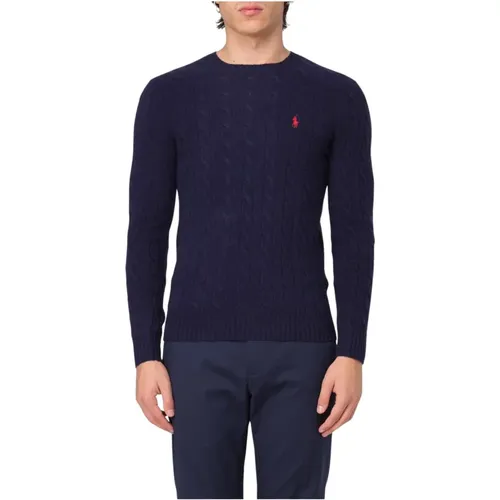 Cashmere Crewneck Sweater , Herren, Größe: L - Polo Ralph Lauren - Modalova