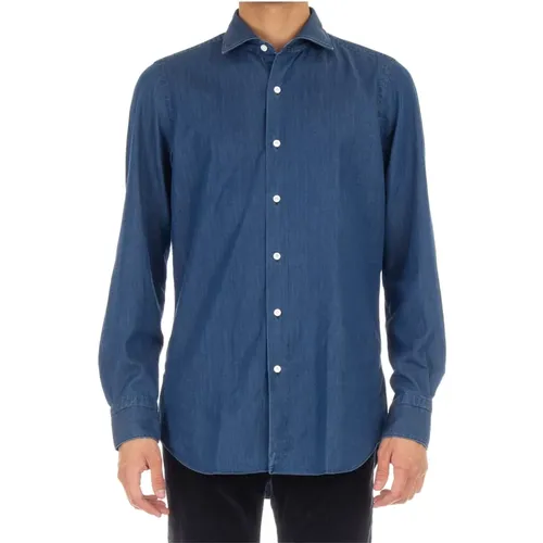 Blusen & Shirts , Herren, Größe: 4XL - Finamore - Modalova