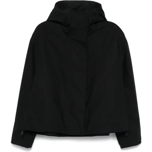 Classic Hooded Jacket , female, Sizes: M - Jil Sander - Modalova